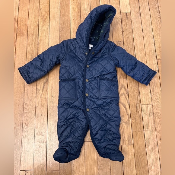Ralph Lauren Hooded Barn Bunting Jacket Baby Boy - Picture 3 of 6